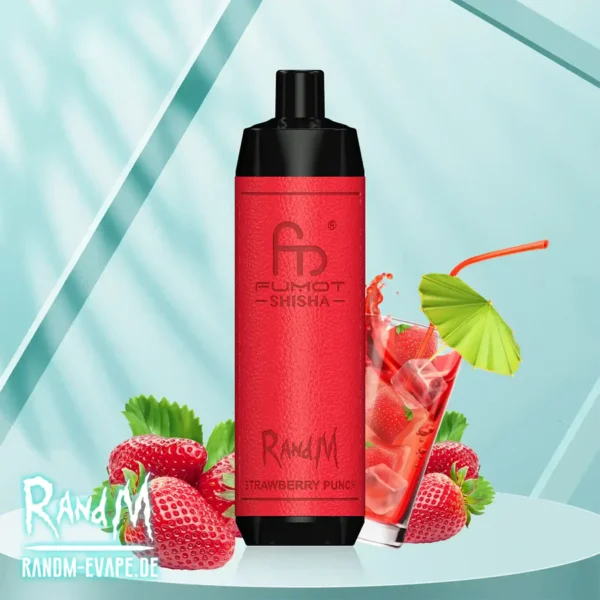 Randm Shisha 10000 - Strawberry Punch